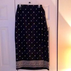 Joan Leslie Faux Wrap Skirt - EUC